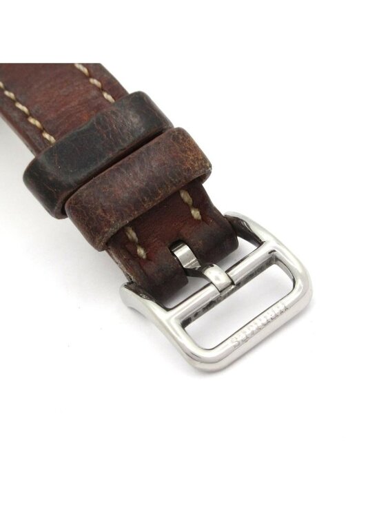 Hermes Watch Cape Cod Duzon Double Tour SS Leather Belt Silver main image 8